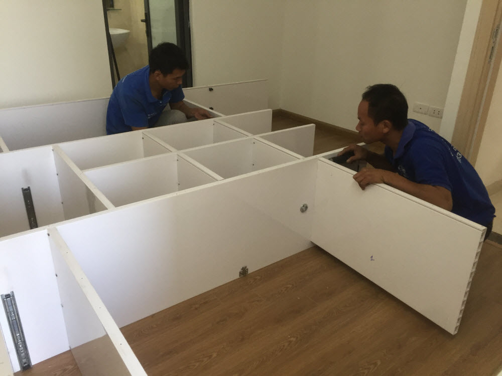 Dịch vụ tháo lắp giường tủ tại nhà Hạ Long