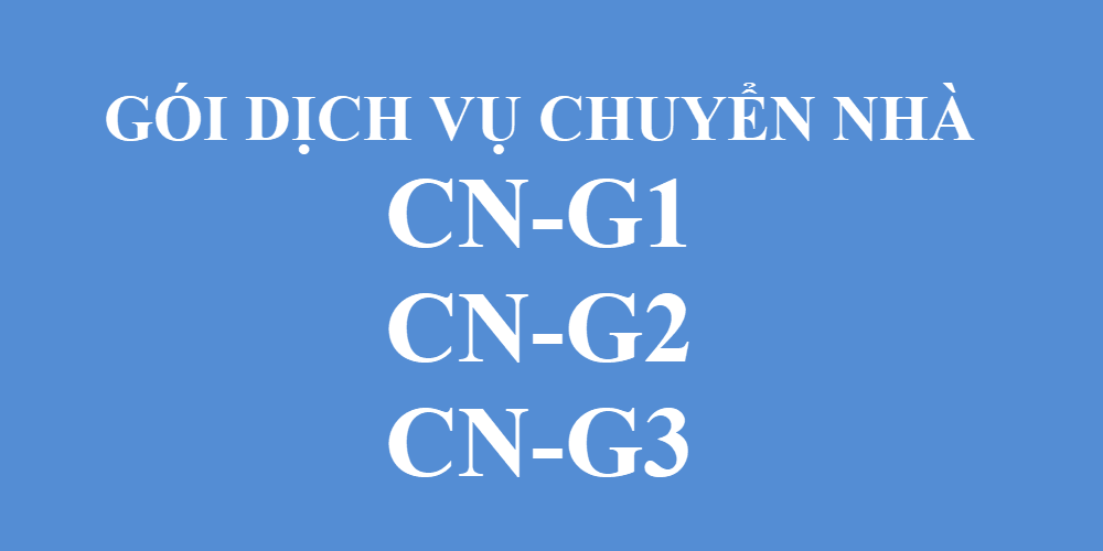 Gói dịch vụ chuyển nhà
