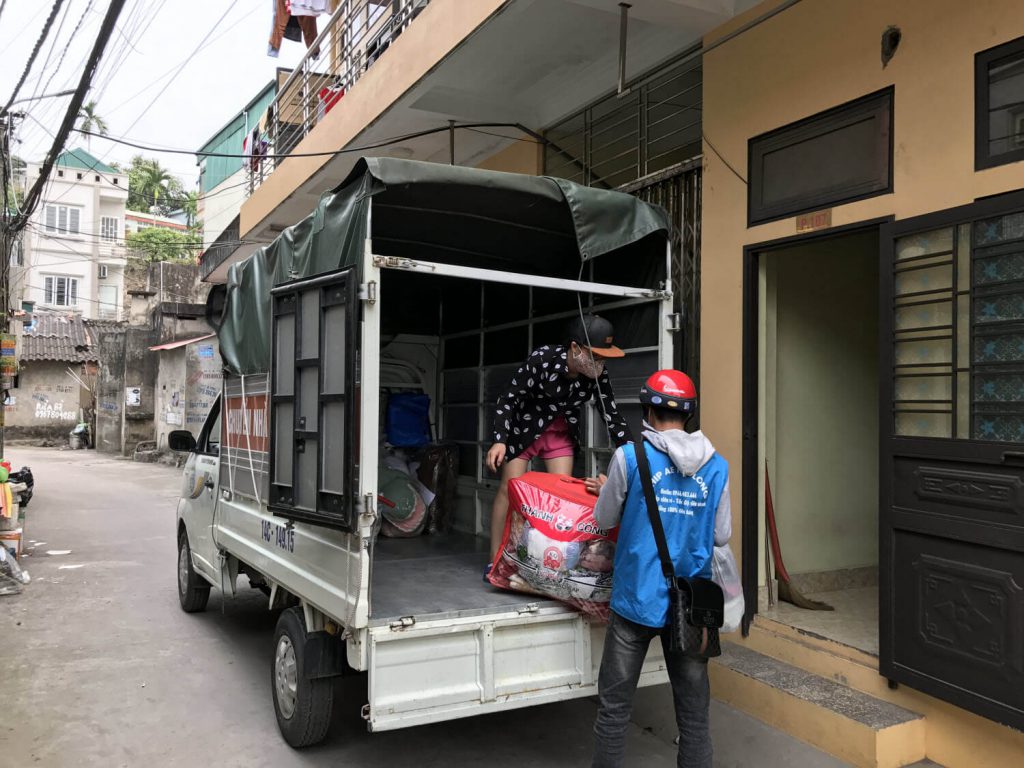 Xe tải chuyển nhà Quảng Ninh